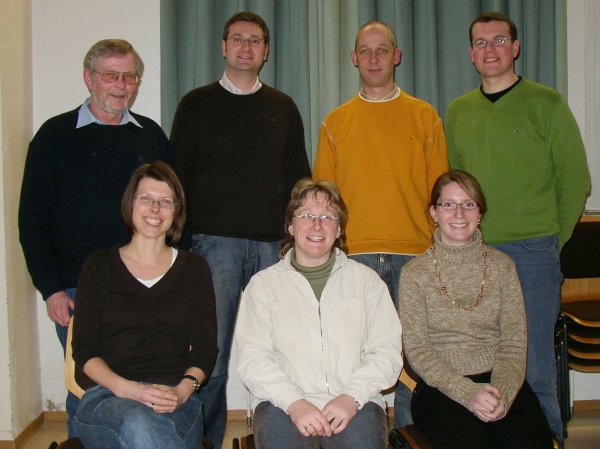 Neuer Posaunenchor Vorstand 2008