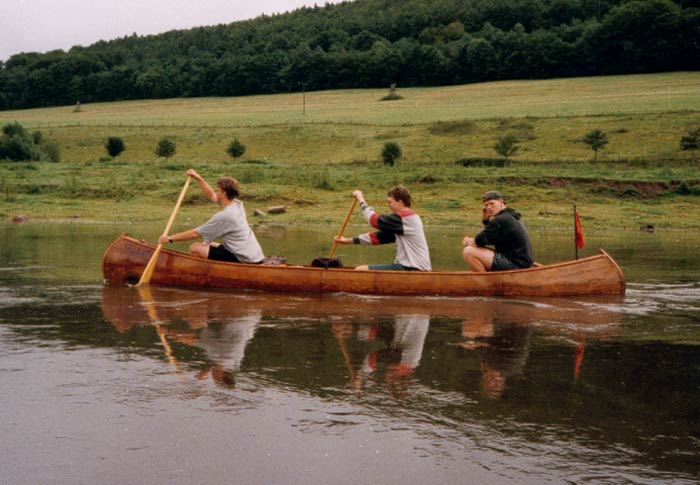 Die Boote des Posaunenchores